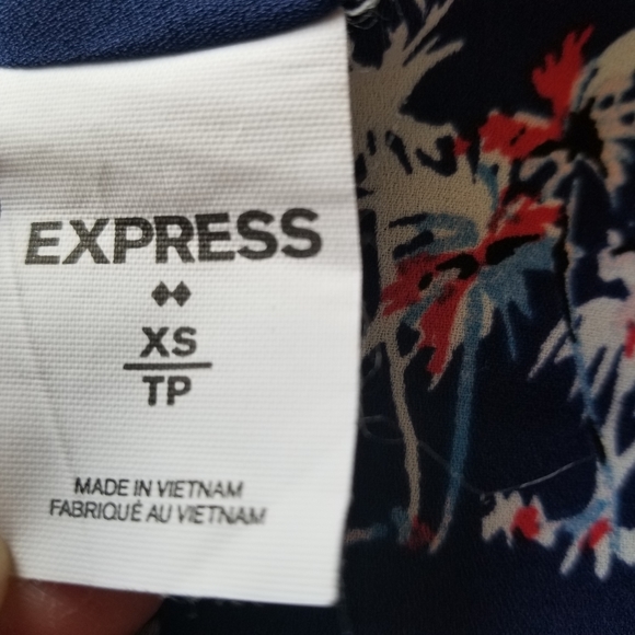 Express Strappy Tank/Blouse Size XS - Picture 6 of 7